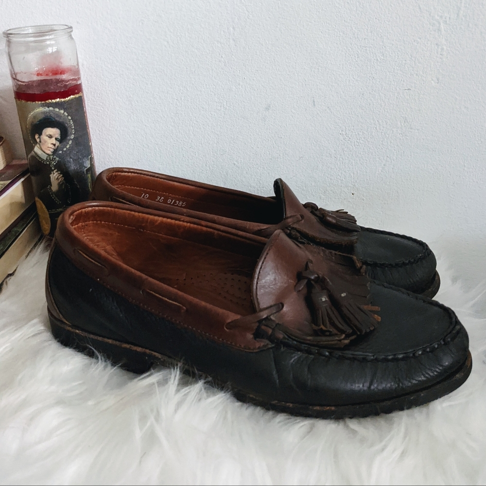 Allen Edmonds Leather Nashua Slip On Loafers Shoes 10